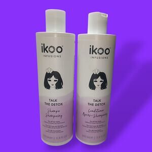ikoo Talk The Detox Shampoo & Conditioner Duo - 11.8 fl oz Each